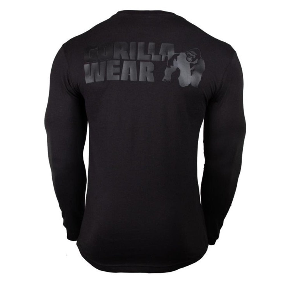 Casual Long sleeve Cotton T-shirt Men