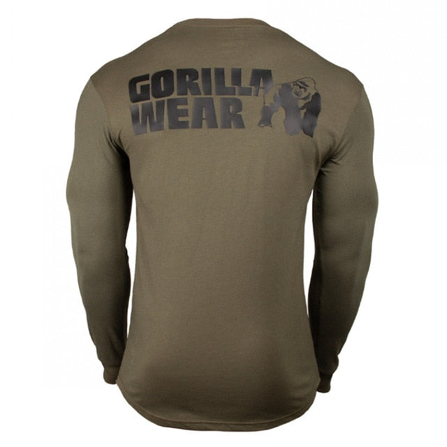 Casual Long sleeve Cotton T-shirt Men