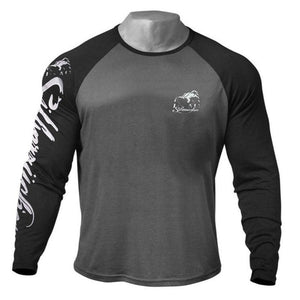 Casual Long sleeve Cotton T-shirt Men