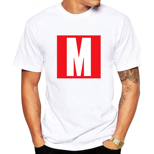 LUSLOS 2019 Men's Casual Marvel Printed T Shirt Fashion Streetwear O-Neck Male Tshirt Man T-shirt Tee Top camiseta masculina