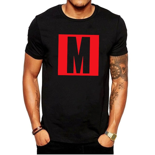 LUSLOS 2019 Men's Casual Marvel Printed T Shirt Fashion Streetwear O-Neck Male Tshirt Man T-shirt Tee Top camiseta masculina