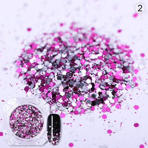 BORN PRETTY Holo Nail Flakies Sequins