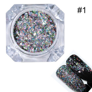 BORN PRETTY Holo Nail Flakies Sequins