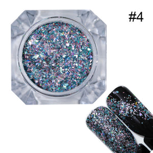 BORN PRETTY Holo Nail Flakies Sequins