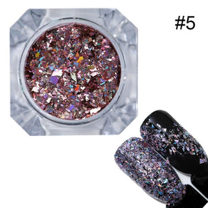 BORN PRETTY Holo Nail Flakies Sequins