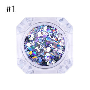 BORN PRETTY Holo Nail Flakies Sequins