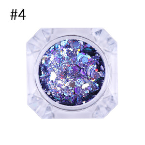 BORN PRETTY Holo Nail Flakies Sequins
