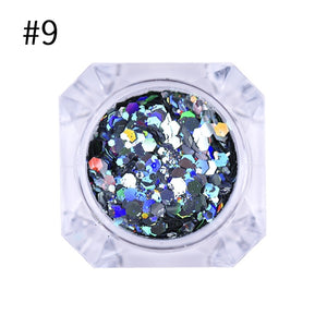 BORN PRETTY Holo Nail Flakies Sequins