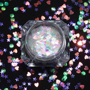 BORN PRETTY Holo Nail Flakies Sequins