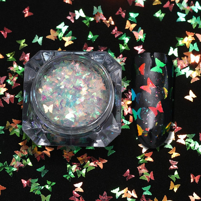 BORN PRETTY Holo Nail Flakies Sequins