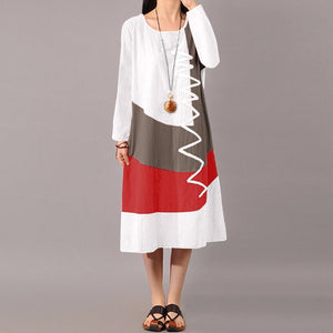 Women Patchwork Sundress ZANZEA 2019 Summer Maxi Dress Kaftan Casual Sleeveless Tunic Vestido Female 100% Cotton Robe Plus Size