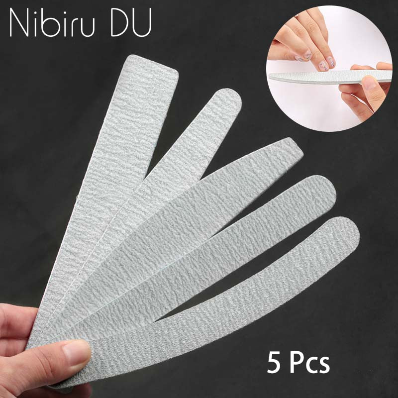 Sandpaper Nail File Lime Double Side Sanding Buffer
