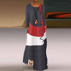 Women Patchwork Sundress ZANZEA 2019 Summer Maxi Dress Kaftan Casual Sleeveless Tunic Vestido Female 100% Cotton Robe Plus Size