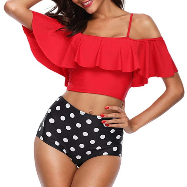 New Sexy Women Bikini Set Printed Swimsuit Brazilian Swimwear Summer