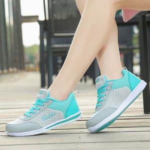 Women Shoes Summer White Sneakers Super Light Vulcanized Shoes Female Mesh Sneakers Women Casual Shoe