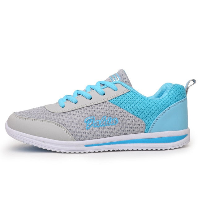 Women Shoes Summer White Sneakers Super Light Vulcanized Shoes Female Mesh Sneakers Women Casual Shoe