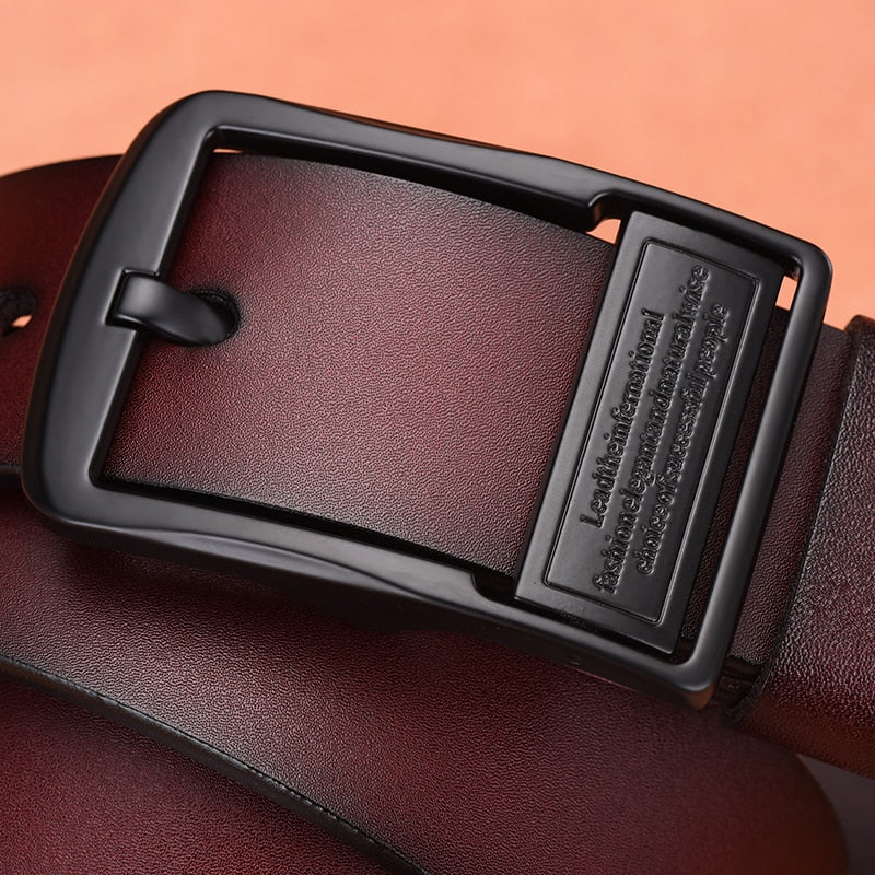 [LFMB]leahther belt men male genuine leather strap belt for men cow genuine leather luxury strap belt male men belt