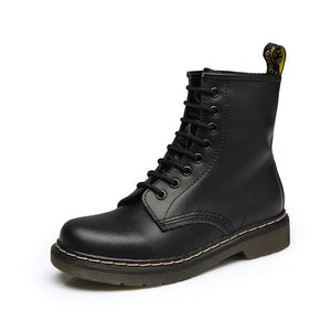 2019 Boots Women Genuine Leather Shoes For Winter Boots Shoes Woman Casual Spring Genuine Leather Botas Mujer Female Ankle Boots