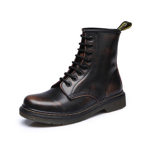 2019 Boots Women Genuine Leather Shoes For Winter Boots Shoes Woman Casual Spring Genuine Leather Botas Mujer Female Ankle Boots