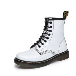 2019 Boots Women Genuine Leather Shoes For Winter Boots Shoes Woman Casual Spring Genuine Leather Botas Mujer Female Ankle Boots