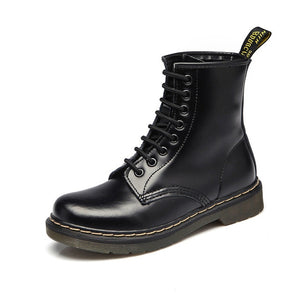 2019 Boots Women Genuine Leather Shoes For Winter Boots Shoes Woman Casual Spring Genuine Leather Botas Mujer Female Ankle Boots