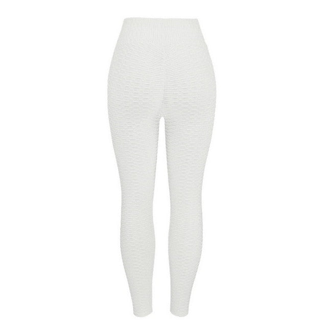 Women Yoga Pants  White Sport leggings Fitness Running Athletic Trousers