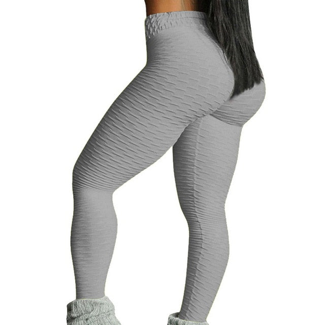 Women Yoga Pants  White Sport leggings Fitness Running Athletic Trousers