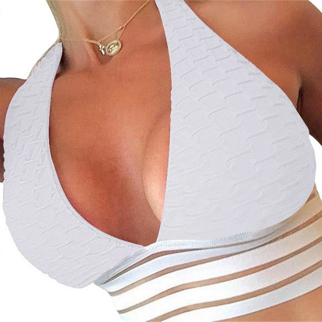 Women Yoga Pants  White Sport leggings Fitness Running Athletic Trousers