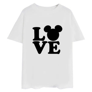 Luslos Hot Sale New Street Style Women Casual Short Sleeve O-neck Cotton T shirt Leopard High-heeled Printed Graphic Tees Female