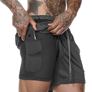NEW Men's Running Shorts Gym Shorts men