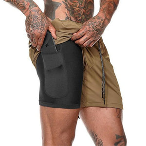 NEW Men's Running Shorts Gym Shorts men