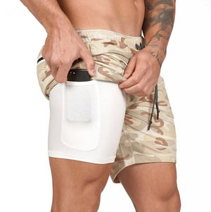 NEW Men's Running Shorts Gym Shorts men