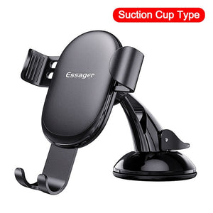 Essager Gravity Car Phone Holder For iPhone Samsung Universal Mount Holder