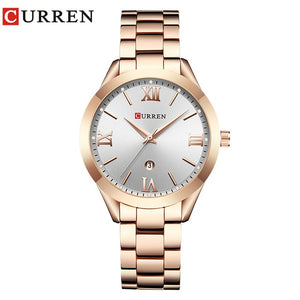 CURREN Gold Watch Women Watches Ladies Creative Steel Women's Bracelet Watches