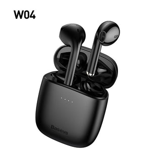 Baseus W04/W04 Pro Wireless Bluetooth Earphone TWS Headphones