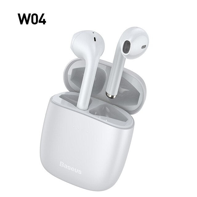 Baseus W04/W04 Pro Wireless Bluetooth Earphone TWS Headphones