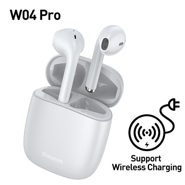 Baseus W04/W04 Pro Wireless Bluetooth Earphone TWS Headphones