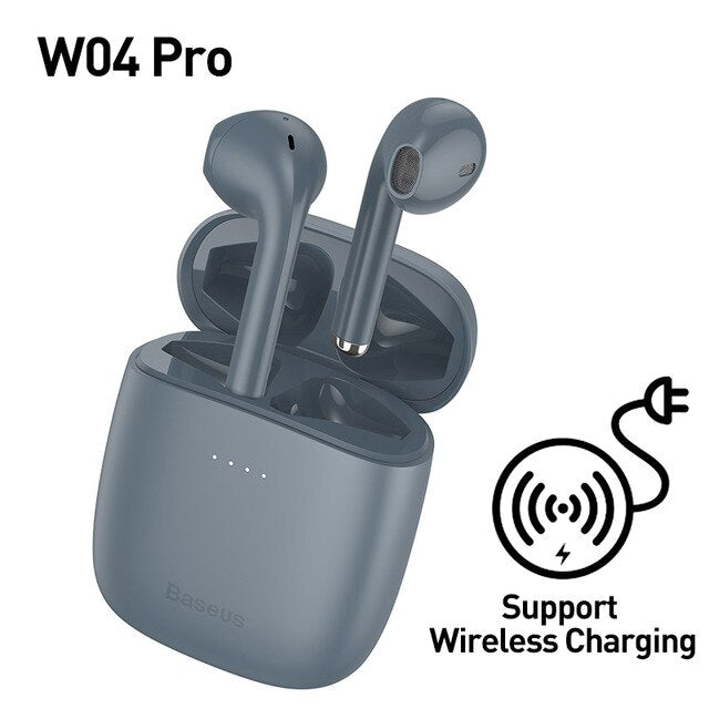Baseus W04/W04 Pro Wireless Bluetooth Earphone TWS Headphones
