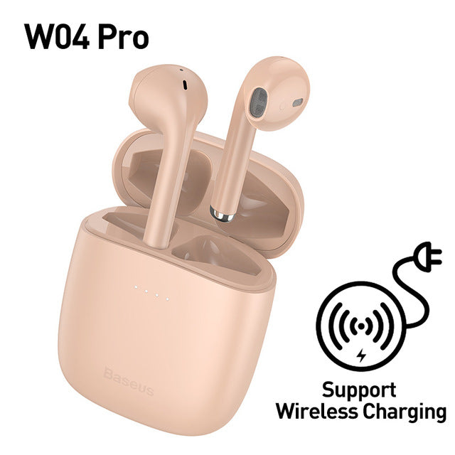 Baseus W04/W04 Pro Wireless Bluetooth Earphone TWS Headphones