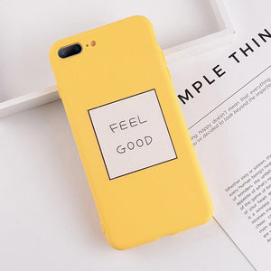 Lovebay Phone Case For iPhone 11 6 6s 7 8 Plus X XR XS 11Pro Max Cute Cartoon Letter Deer Smiley Face Soft TPU For iPhone Cover