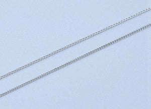 Classic Basic Chain Thin 925 Sterling Silver Lobster Clasp Necklace Chain