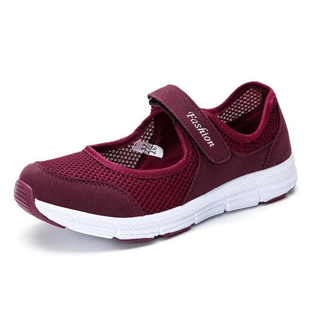 Women Flats Mesh Flat Shoes