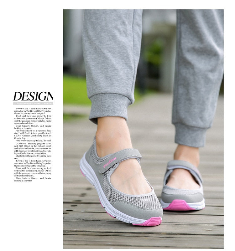 Women Flats Mesh Flat Shoes