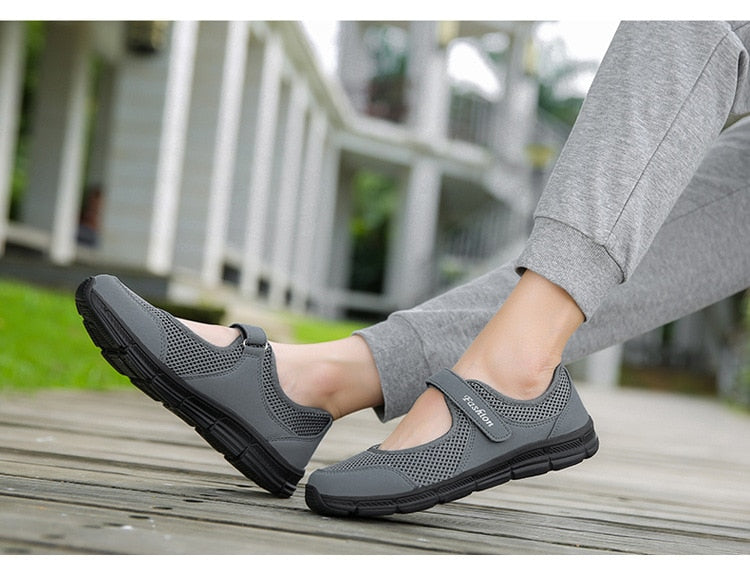 Women Flats Mesh Flat Shoes
