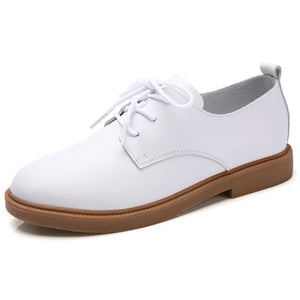 Ballerina Flats Shoes for Women Genuine Leather