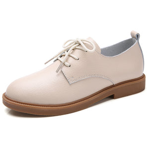 Ballerina Flats Shoes for Women Genuine Leather