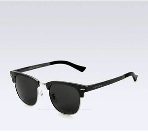 VEITHDIA Retro Unisex Aluminum Magnesium Mens Sunglasses Polarized Vintage Eyewear Accessories Sun Glasses For Men Women 6690