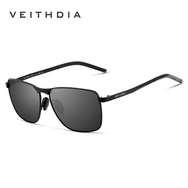 VEITHDIA Brand Men's Vintage Square Sunglasses Polarized UV400 Lens Ey –  Younger's Cart