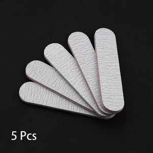 Sandpaper Nail File Lime Double Side Sanding Buffer