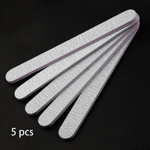 Sandpaper Nail File Lime Double Side Sanding Buffer